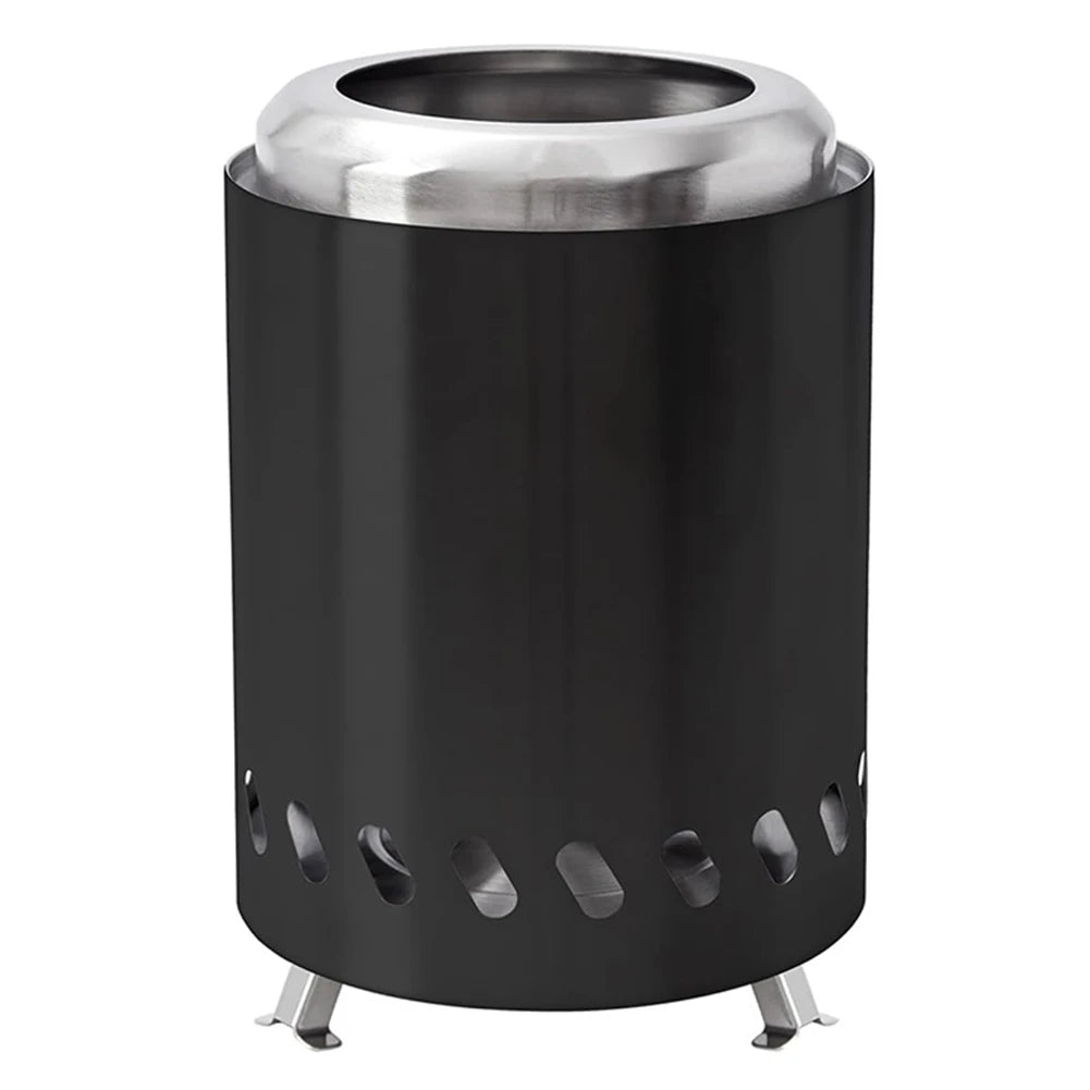 Mini Tabletop Firepit Stainless Steel Portable Mini Stove Mini Fire Pit Wood Burning Or Pellet Fueled Portable Bonfire