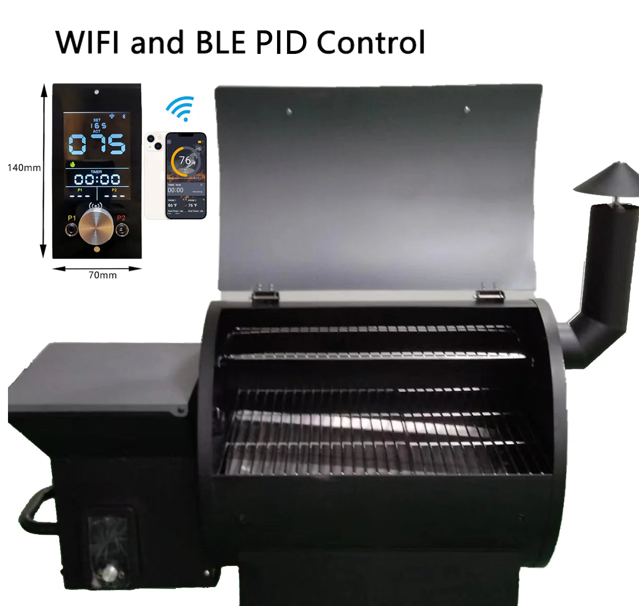 OEM ODM Pit boss Bbq Ovens Outdoor Wood Pellet Grill Smoker