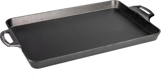 Heavy Duty Cast Iron Baking Pan for Even Cooking, Durable and Ready to Use