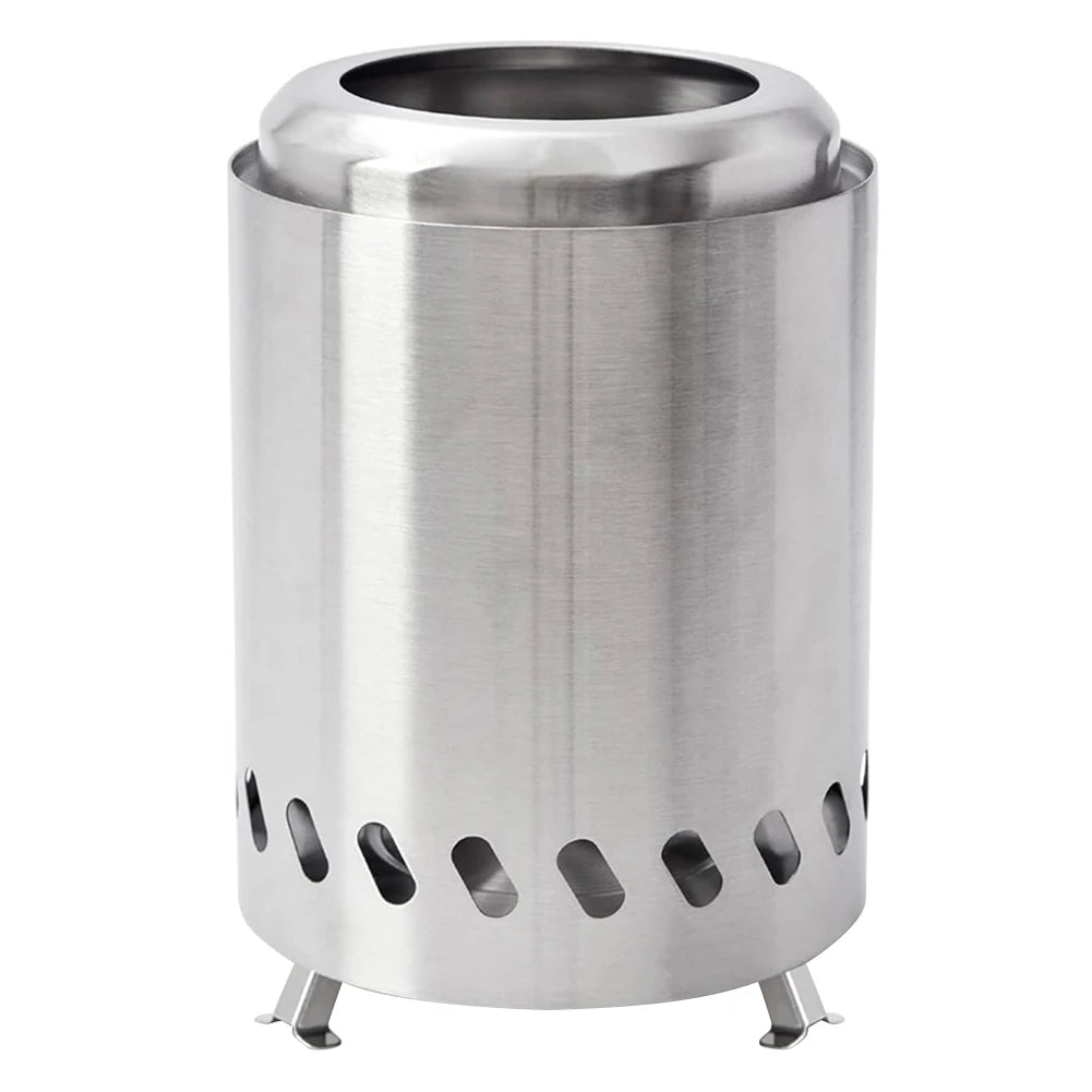 Mini Tabletop Firepit Stainless Steel Portable Mini Stove Mini Fire Pit Wood Burning Or Pellet Fueled Portable Bonfire