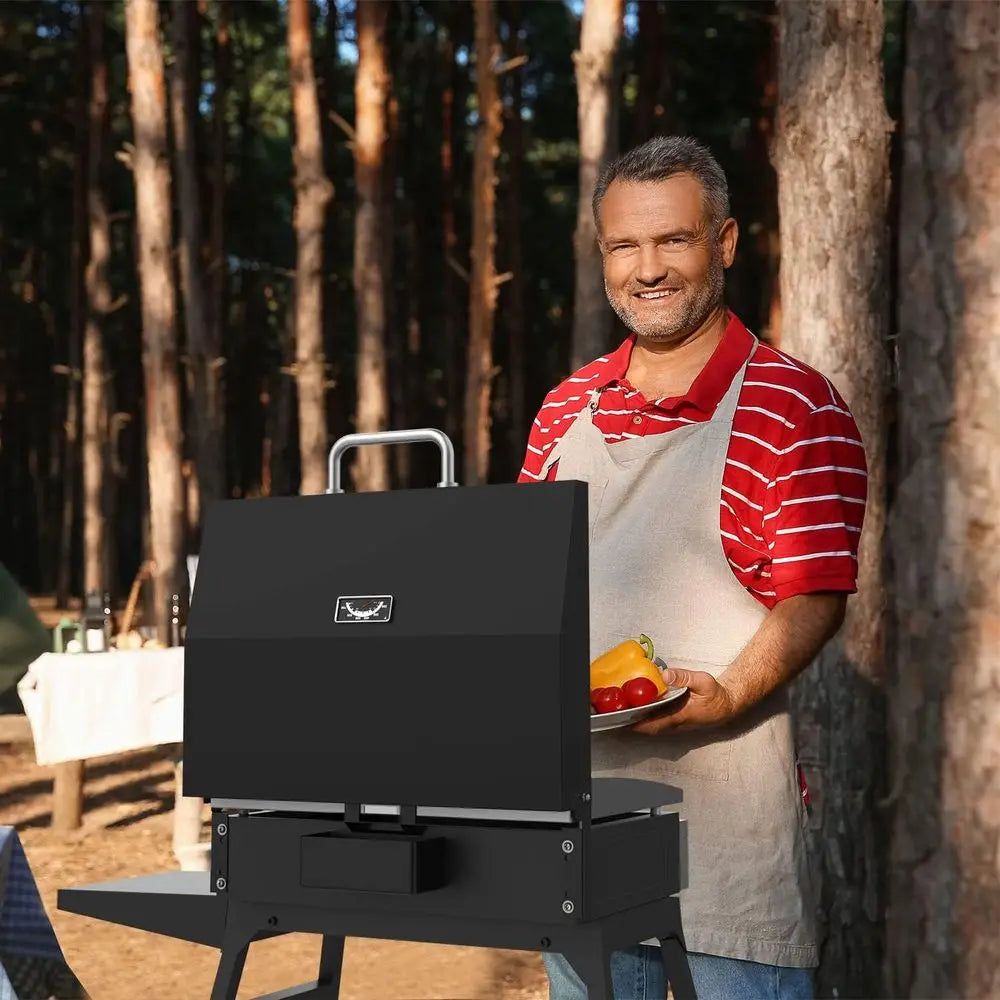 Blackstone 22 Griddle Hinged Lid with Handle and Temp Gauge for Adventure Ready Tabletop Grill