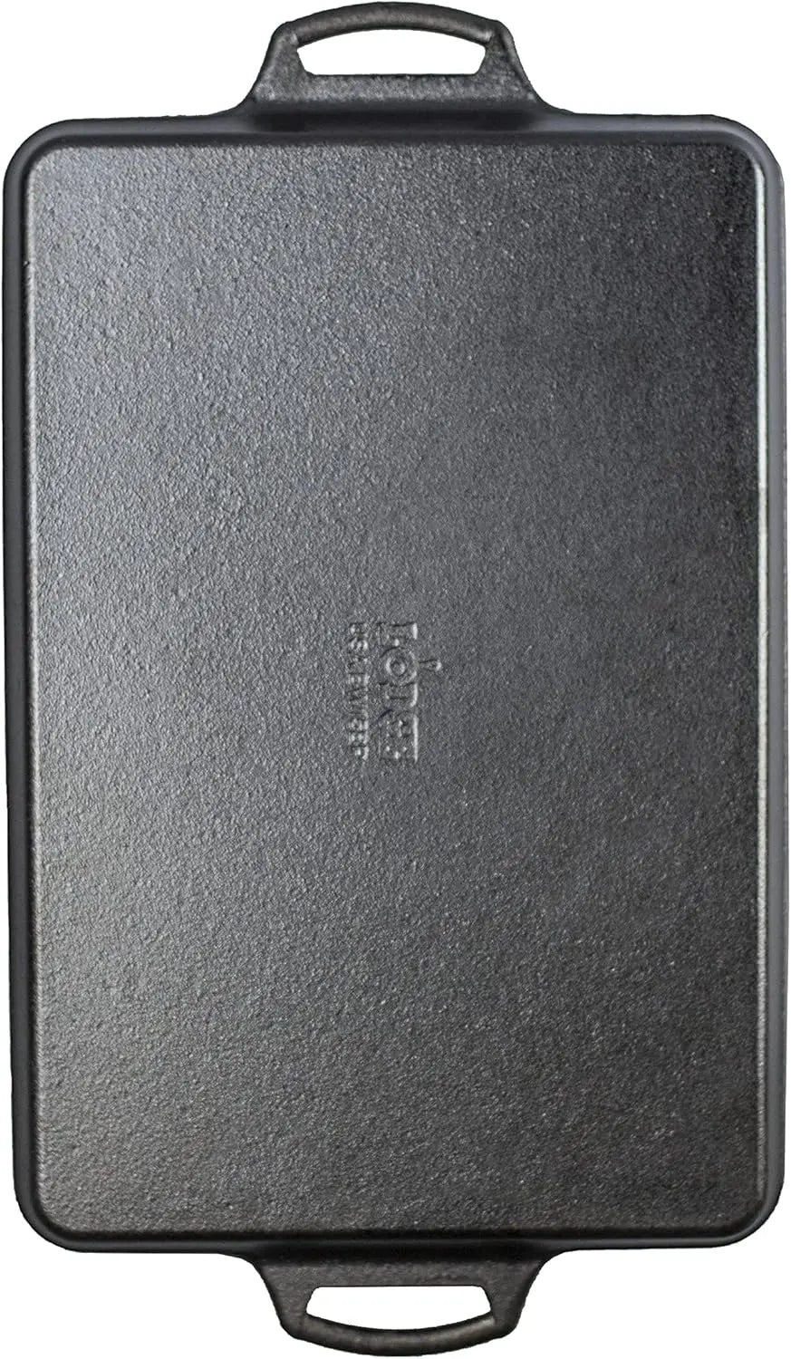 Heavy Duty Cast Iron Baking Pan for Even Cooking, Durable and Ready to Use