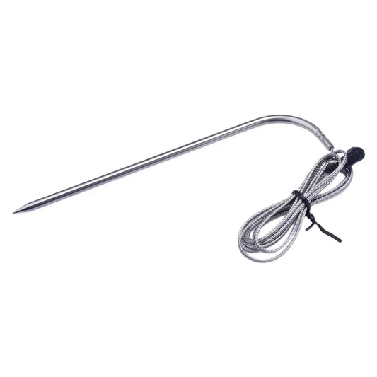 2Pcs BBQ Barbecue Oven High Temperature Thermometer Meat Probe Tube Fit for Pit Boss and Most Wood Pellet Grills
