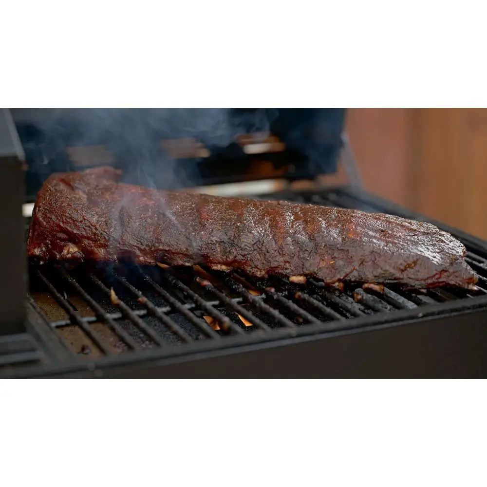 Portable Electric Smoker Grill - 12V/120V Pellet BBQ, Camping, and Backyard Cooking | Digital Control, Dual Probes, 8.5LB Hopper
