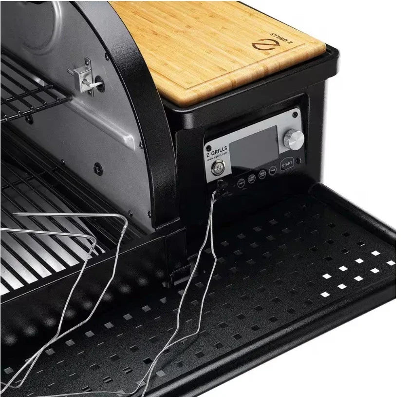 Outdoor OEM Wood Pellet Grill 1068 Sq.in BBQ Smoker with PID Controller And Wifi Connectivity for Precision Smoking And Grilling