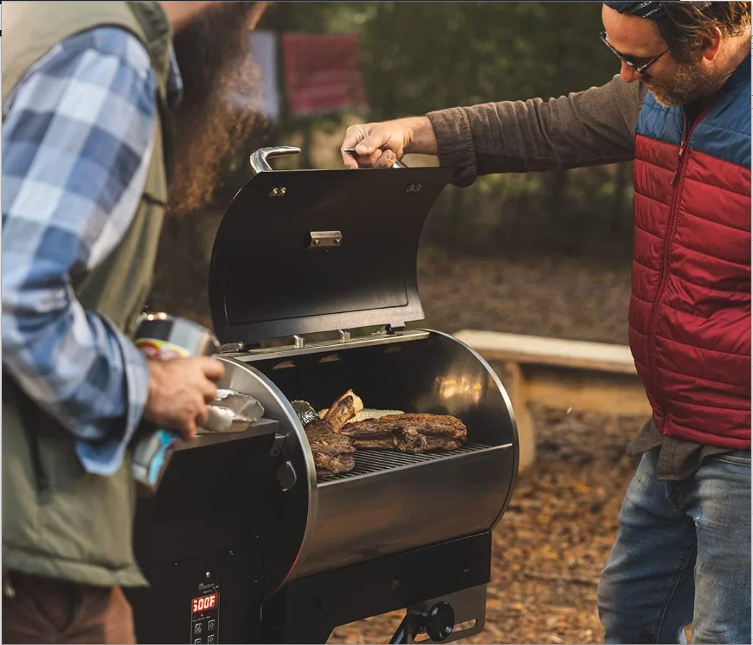 Portable Pellet Grill, Electric Pellet Smoker Grill, BBQ Grill, Outdoor Grills & Smokers, Wood Pellets, Portable Grill, Sear, Sm